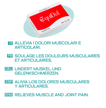 EquiDol - Integratore naturale per dolori muscolari e articolari