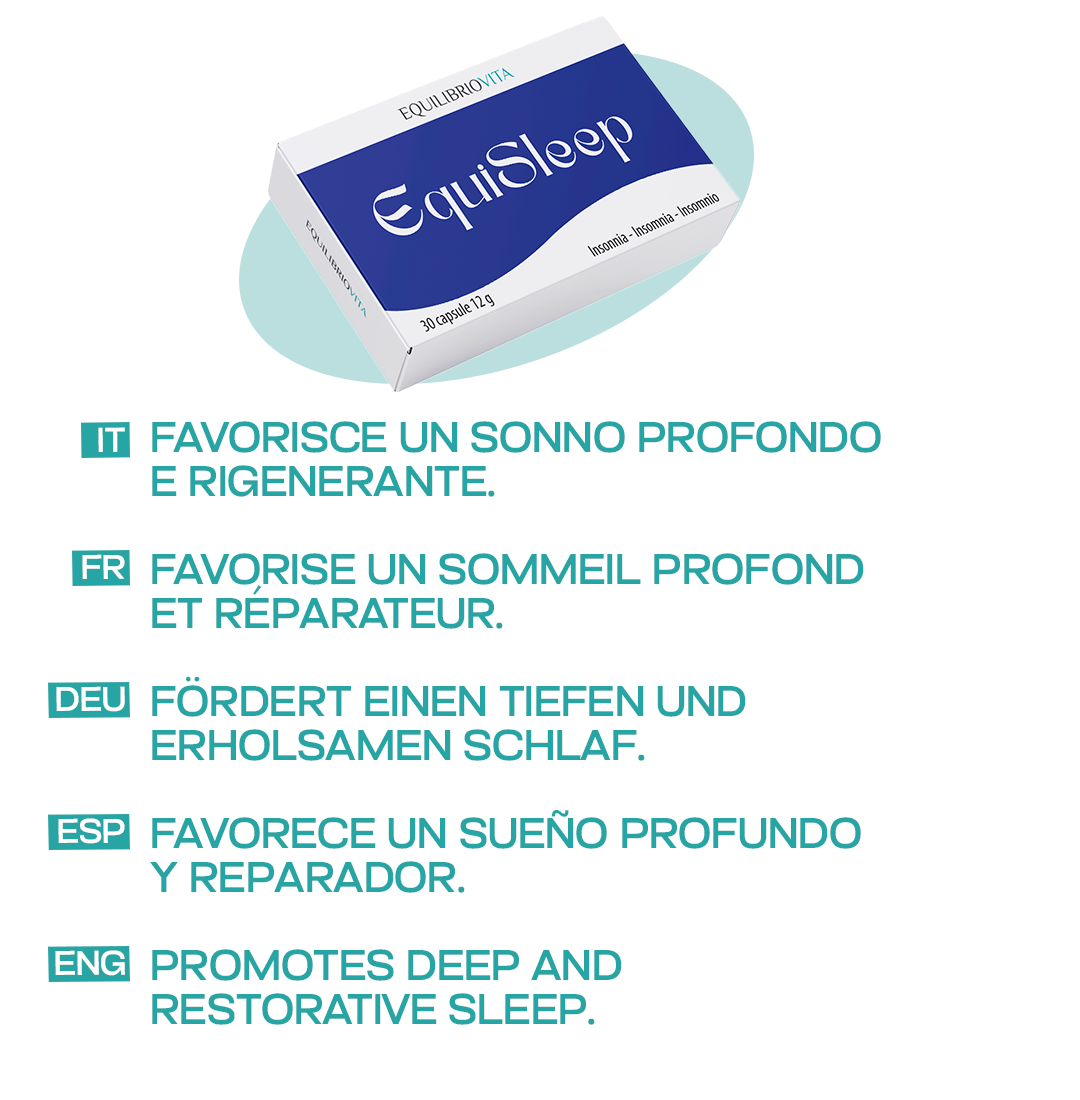 EquiSleep – Integratore naturale per dormire meglio e più profondamente